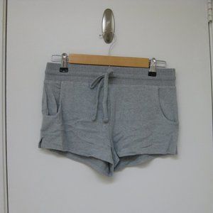 NWT Express blue heather booty lounge shorts XS extra small